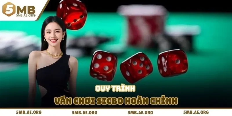 Sicbo Xúc Xắc Ở 5MB - Tận Hưởng Tính Năng Tiện Ích 3 Quy trình ván chơi sicbo hoàn chỉnh